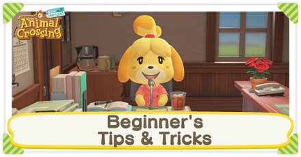 Beginner's Tips & Tricks  ACNH - Animal Crossing: New Horizons  (Switch)｜Game8