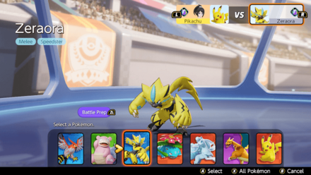 Pokemon UNITE - How to Use Training Mode - Select Enemy Pokemon