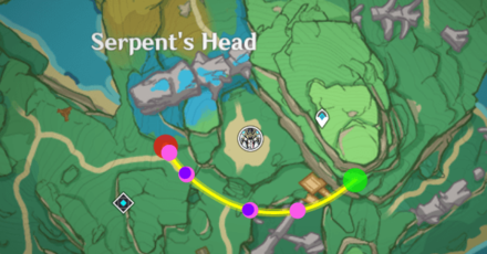 Genshin - Bolt Blitz Challenge 5 Route