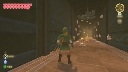Zelda Skyward Sword HD - Jelly Blob Farming Overworld Location