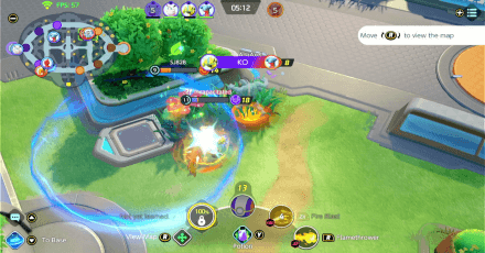 Pokemon UNITE - Camera Map Fights
