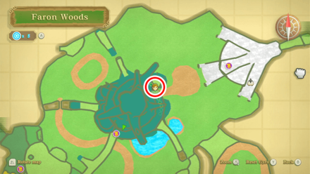 Goddess Cube #15 Map Location