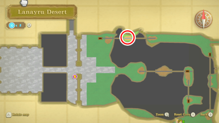 Goddess Cube #12 Map Location