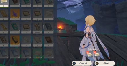 Genshin - Tatara Tales - Give Xavier the images