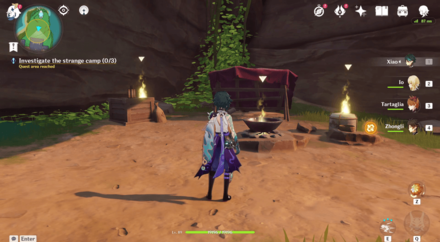 Genshin - Investigate Camp