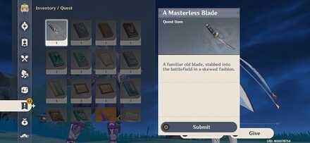 Genshin Impact - Dreams of Sword Art - A Masterless Blade