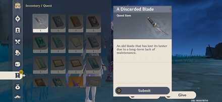 Genshin Impact - Dreams of Sword Art - A Discarded Blade