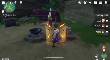 Genshin - Talk to Harrison