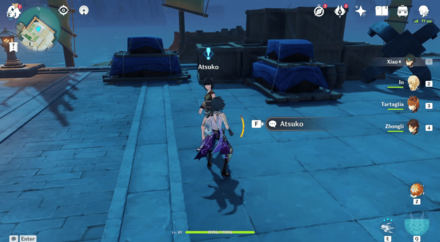 Genshin - Talk to Atsuka