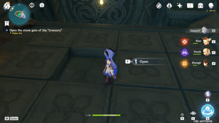 Genshin Impact - The Farmers Treasure - Place the Stone Tablets