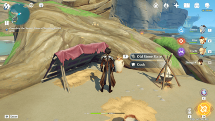 Genshin Impact - The Farmers Treasure - Old Stone Slate 2