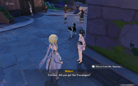 Genshin Impact - International Travel Log - Midori