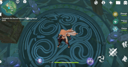 Genshin - Cleanse Araumi Barrier Shrine