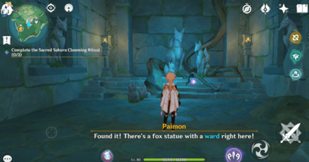 Genshin - Cleanse Araumi Barrier Shrine