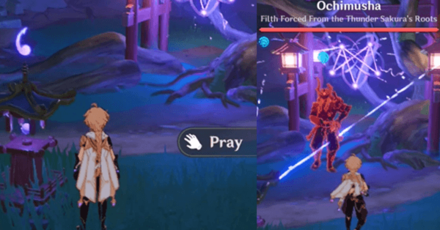 Genshin - Cleanse Araumi Barrier Shrine