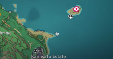 Genshin - Kamisato Estate Shrine Location