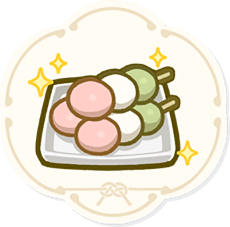 Genshin - Delicious Tricolor Dango in The Heron