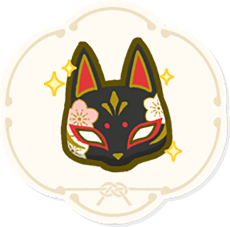 Genshin - Luxurious Mask in The Heron