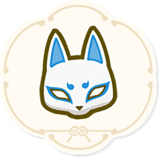 Genshin - Ordinary Mask in The Heron