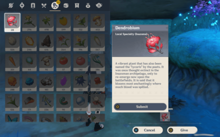 Genshin Impact - Simple Tombstones - Dendrobium