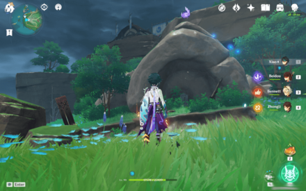 Genshin Impact - Simple Tombstones - Location 1