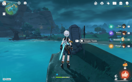 Genshin Impact - Simple Tombstones - Location 6