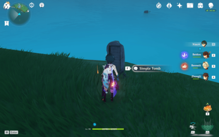 Genshin Impact - Simple Tombstones - Location 5