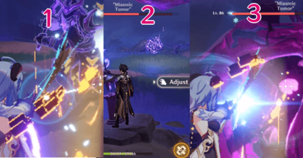 Genshin - 6 - Phase 2 Defeat the Ochimusa, Solve the Puzzle and Attack the Tumor