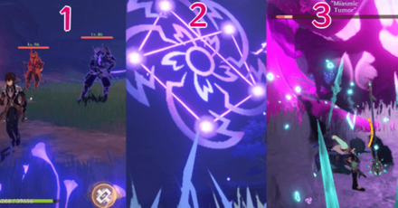 Genshin - 7 - Phase 3 Defeat Two Ochimusa, Solve the Puzzle and Attack the Tumor