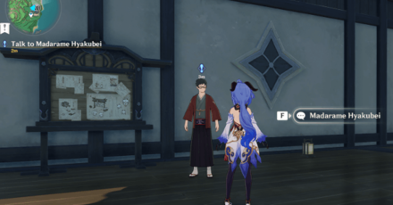 Genshin Impact - The Art of Horticulture - Talk to Madarame Hyakubei