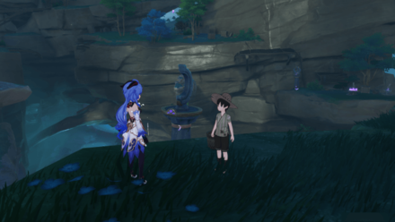 Genshin - Gazing Three Thousand Miles Away 1 - Talk to Chouji