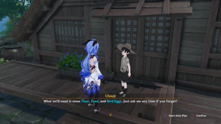 Genshin - Gazing Three Thousand Miles Away 5 - Imported Poultry Recipe