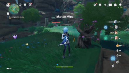 Genshin - Gazing Three Thousand Miles Away 7 - Investigate Shrine