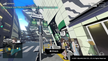 NEO TWEWY - Check the Line Again TOKYU HANDS.png