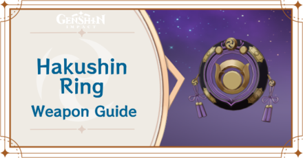 Genshin Impact - Hakushin Ring