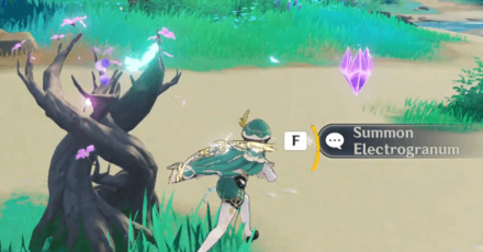 Genshin - Summon Electrograna for Weaving Lightning