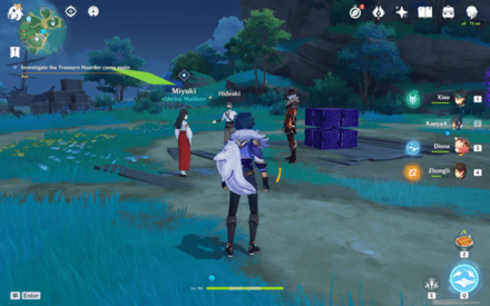 Genshin Impact - Sakura Arborism - Camp