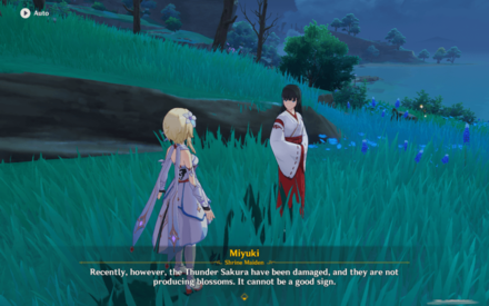 Genshin Impact - Sakura Arborism - Miyuki