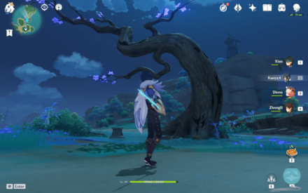 Genshin Impact - Thunder Sakura Location 2