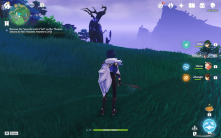 Genshin Impact - Thunder Sakura Location 4