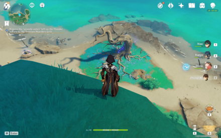 Genshin Impact - Thunder Sakura Location 3