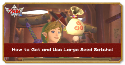 Skyward Sword HD Large Seed Satchel