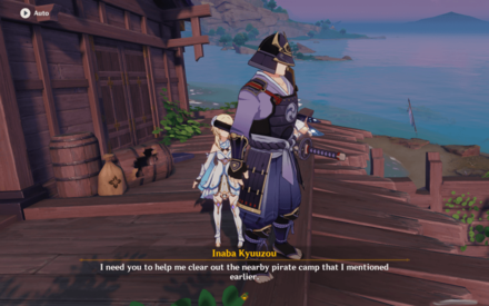 Genshin Impact - Fate of a Fighter - Clear out camp