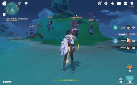 Genshin Impact - Fate of a Fighter - Pirate Camp