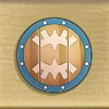 Banded Shield Icon