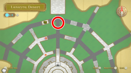 Zelda Skyward Sword HD - Lanayru Desert Silent Realm Location