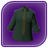 Shirt and Tie (Dark Green) Image