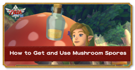 Skyward Sword HD Mushroom Spores