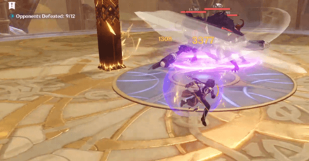 Genshin - Court of Flowing Sand - Geo