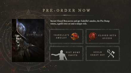 New World Pre-Order Bonus